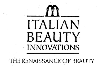 ITALIAN BEAUTY INNOVATIONS THE RENAISSANCE OF BEAUTY logo