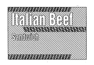 ITALIAN BEEF SANDWICH logo