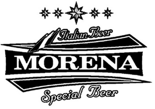 ITALIAN BEER MORENA SPECIAL BEER logo