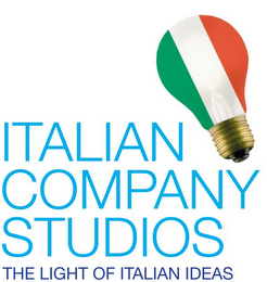 ITALIAN COMPANY STUDIOS THE LIGHT OF ITALIAN IDEAS logo
