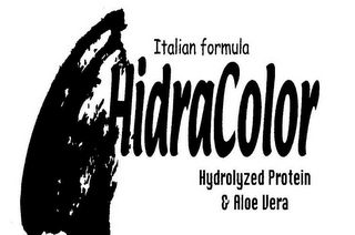ITALIAN FORMULA HIDRACOLOR HYDROLYZED PROTEIN & ALOE VERA logo