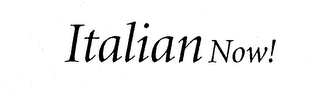 ITALIAN NOW! logo
