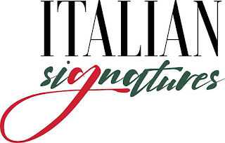 ITALIAN SIGNATURES logo