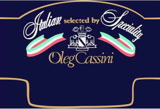 ITALIAN SPECIALTY SELECTED BY OLEG CASSINI logo