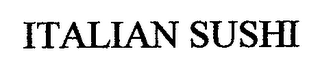 ITALIAN SUSHI logo