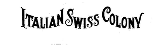 ITALIAN SWISS COLONY logo