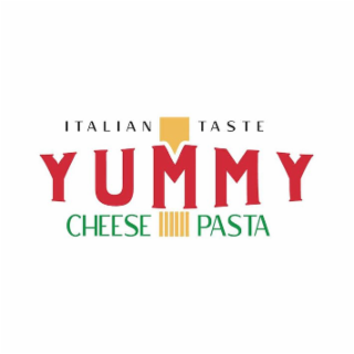 ITALIAN TASTE YUMMY CHEESE PASTA logo