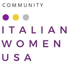 ITALIAN WOMEN USA COMMUNITY logo