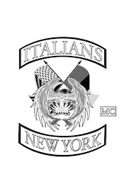 ITALIANS MC NEW YORK logo