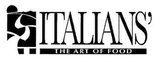 ITALIANS' THE ART OF FOOD logo
