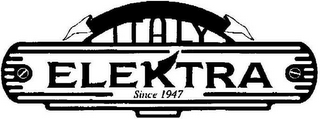 ITALY ELEKTRA SINCE 1947 logo