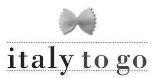 ITALY TO GO logo