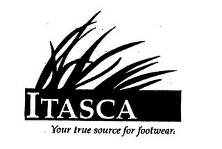 ITASCA YOUR TRUE SOURCE FOR FOOTWEAR. logo