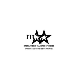 ITC INTERNATIONAL TALENT CONFERENCE BRINGING TALENTS AND AGENTS TOGETHER logo