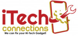ITECH CONNECTIONS WE CAN FIX YOUR HI-TECH GADGET! logo