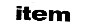ITEM logo
