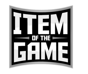 ITEM OF THE GAME logo