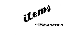 ITEMS BY IMAGINATION logo