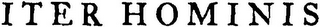 ITER HOMINIS logo