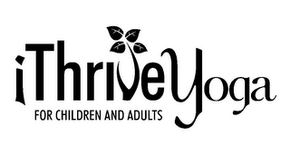 ITHRIVE YOGA FOR CHILDREN ADULTS logo