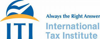 ITI ALWAYS THE RIGHT ANSWER INTERNATIONAL TAX INSTITUTE logo