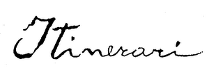 ITINERARI logo