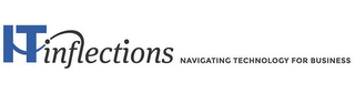ITINFLECTIONS NAVIGATING TECHNOLOGY FORBUSINESS logo
