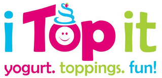 ITOPIT YOGURT. TOPPINGS. FUN! logo