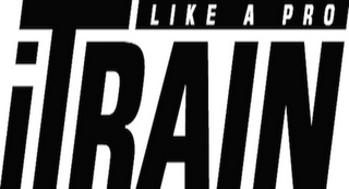 ITRAIN LIKE A PRO logo
