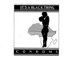 IT'S A BLACK THING CONDOMS logo