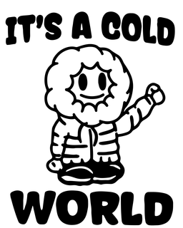 IT'S A COLD WORLD logo
