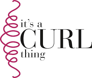 IT'S A CURL THING logo