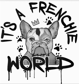 IT'S A FRENCHIE WORLD logo