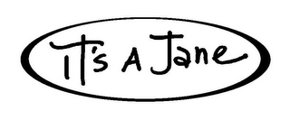 IT'S A JANE logo