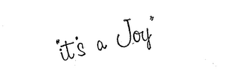 "IT'S A JOY" logo