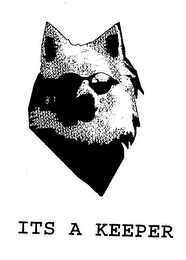 ITS A KEEPER logo