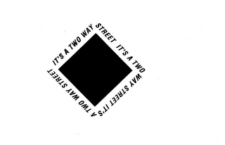 IT'S A TWO WAY STREET logo