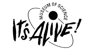 IT'S ALIVE! MUSEUM OF SCIENCE logo