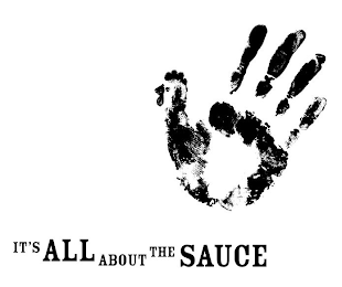 IT'S ALL ABOUT THE SAUCE logo