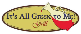 IT'S ALL GREEK TO ME! GRILL logo