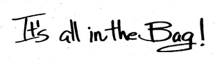 IT'S ALL IN THE BAG! logo