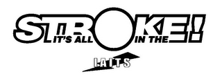 IT'S ALL IN THE STROKE! IAITS logo
