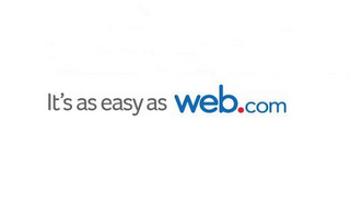 IT'S AS EASY AS WEB.COM logo