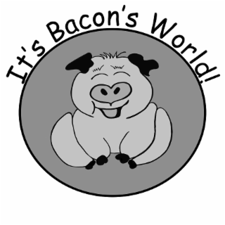 IT'S BACON'S WORLD! logo