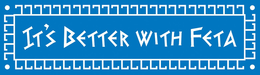 IT'S BETTER WITH FETA logo
