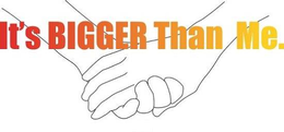 IT'S BIGGER THAN ME. logo
