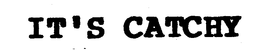 IT'S CATCHY logo
