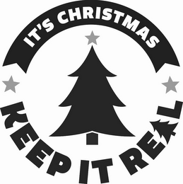 IT'S CHRISTMAS KEEP IT REAL logo