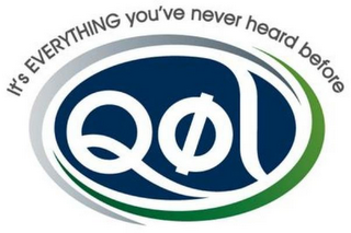 IT'S EVERYTHING YOU'VE NEVER HEARD BEFORE QØL logo