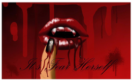 IT'S FEAR HERSELF logo